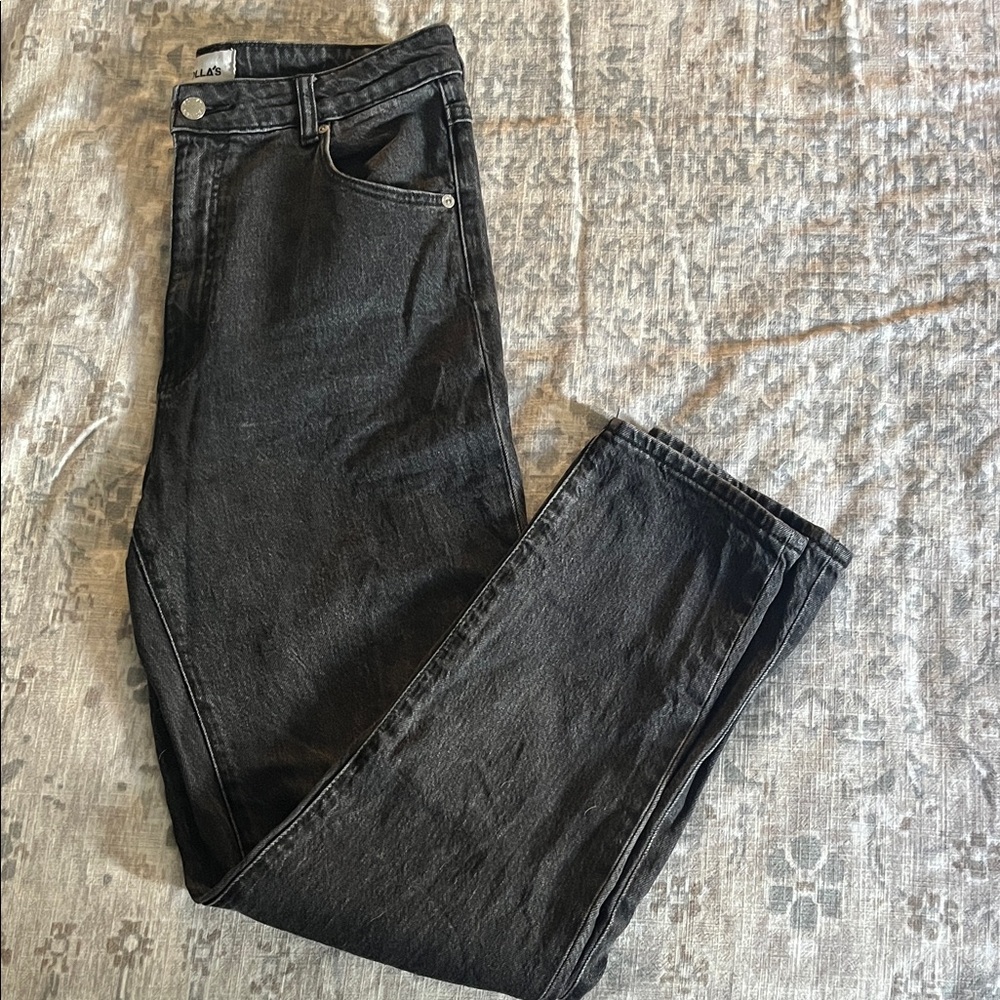 Rolla Duster Black Denim